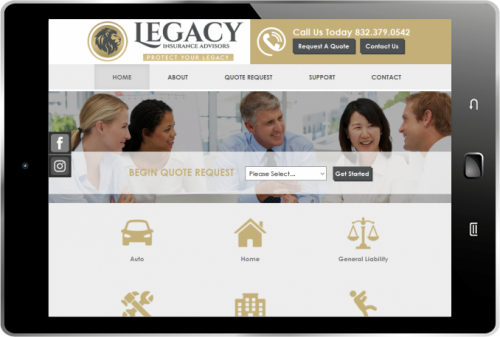 Responsive for Mobile Tablets